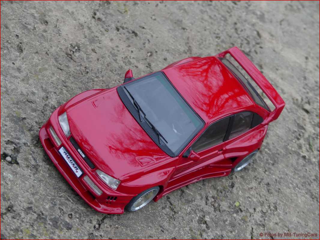 1:18 Opel Kadett E GS 16V Rieger GTO Breitbau + Vitrine = RAR